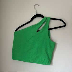 Beyond Yoga Spacedye Cropped Tank in Honeydew Pop